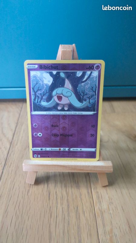 Carte Pokémon Bibichut HOLO (image 1)