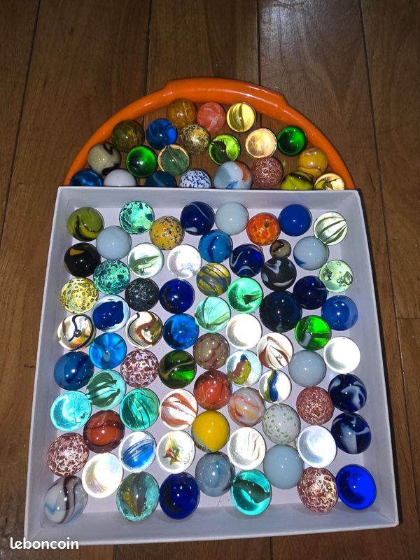Très gros lot de 90 billes de type calots (image 1)