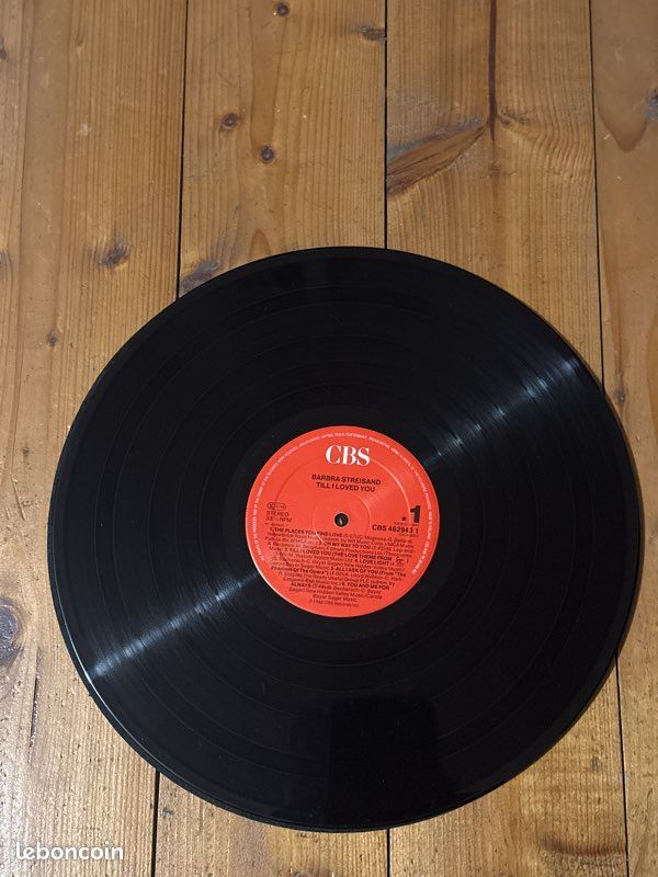 Vinyle 33 tours Barbara Streisand Till I loved you (image 5)