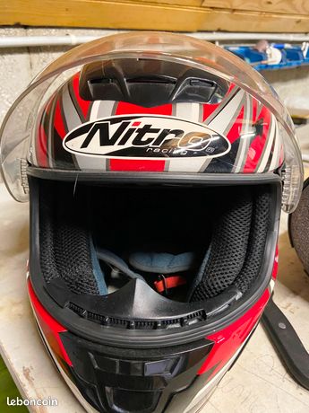 Casque moto NITRO Taille S Équipement moto