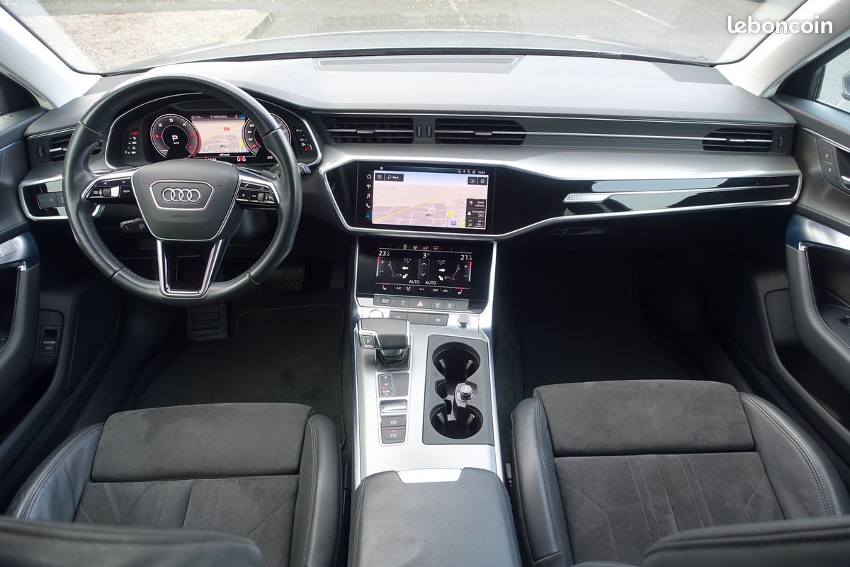 A6 Avant 35 Tdi Mhev S-Tronic 163ch 102600kms Virtual cockpit/Cuir sport élec chauffant/Grd Gps Europe/Caméra 3D/Accès confort/Carplay/Attelage/1*Main/Gtie 12 mois (image 7)