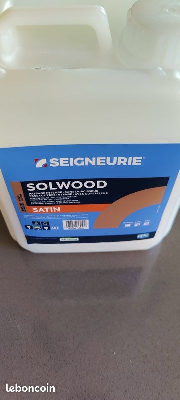 Seigneurie vitrificateur bois SOLWOOD satin 4.5 litres incolor (image 1)