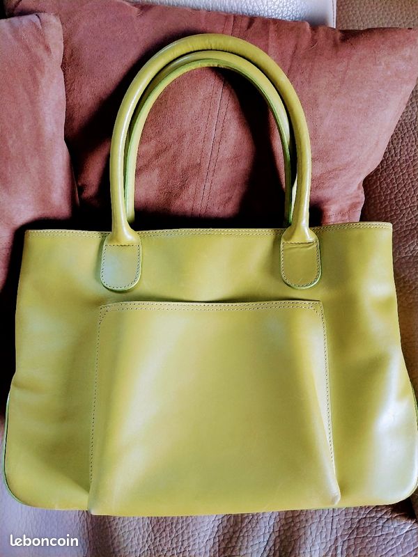 Sac tout cuir Lancel (image 1)
