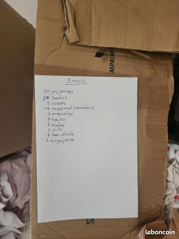Vend vetements bébé (image 5)