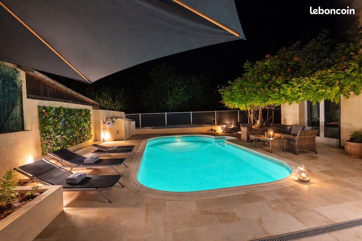 Villa 4 chambres avec piscine privée – 10 min Aix-en-Provence (image 1)