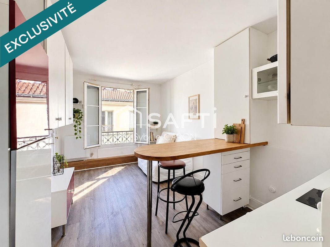 Appartement 1 pièce 16 m² · à Paris · 16 m² · 155 000 €