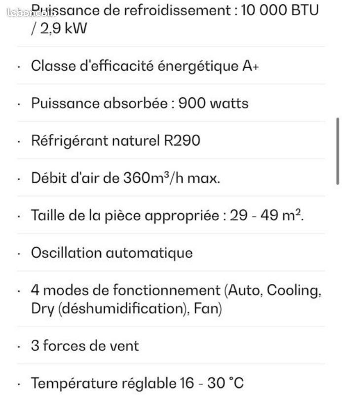 Climatiseur mobile Karstein (image 7)