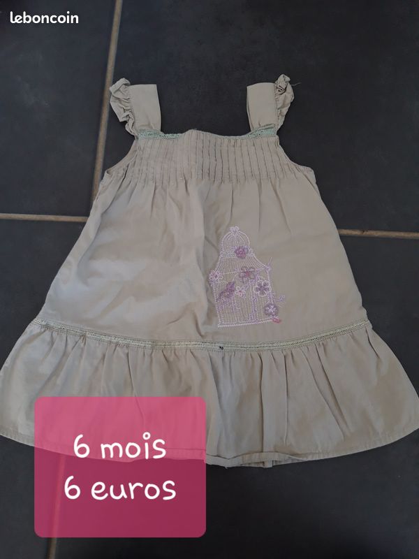 Vêtements bébé fille 6 mois (image 1)