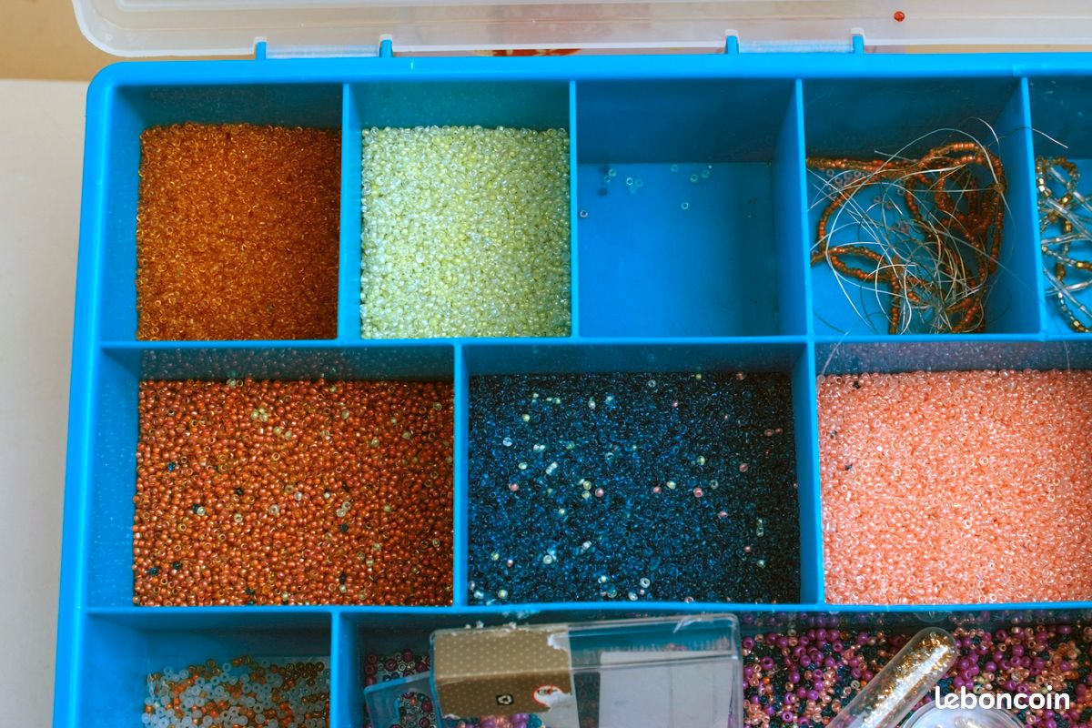 OZ - Loisirs créatifs - Kit perles et sequins - Poissons des tropiques