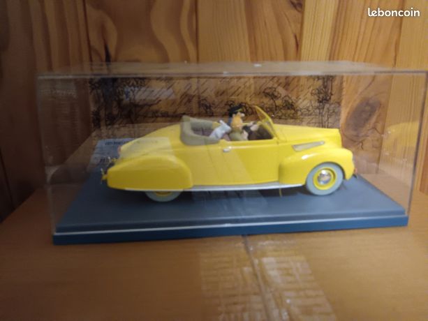 Tintin - Ensemble de 2 voitures 1/24 - La decapotable du capitaine + L