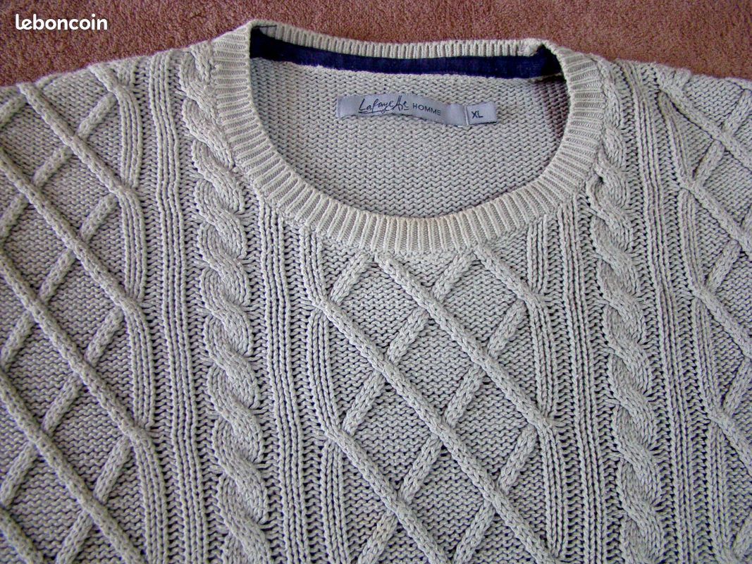 Pull coton Lafayette taille XL (image 2)