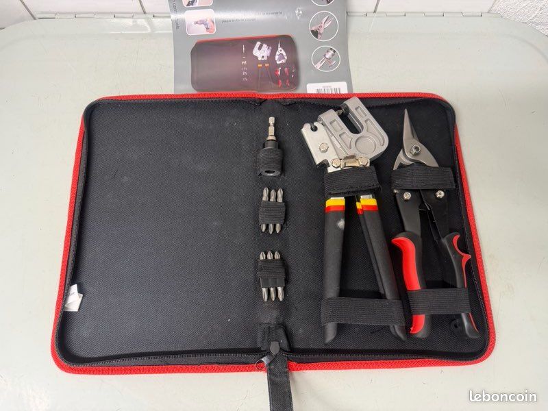 Coffret d’outils de plaquiste 15 pièces (image 1)