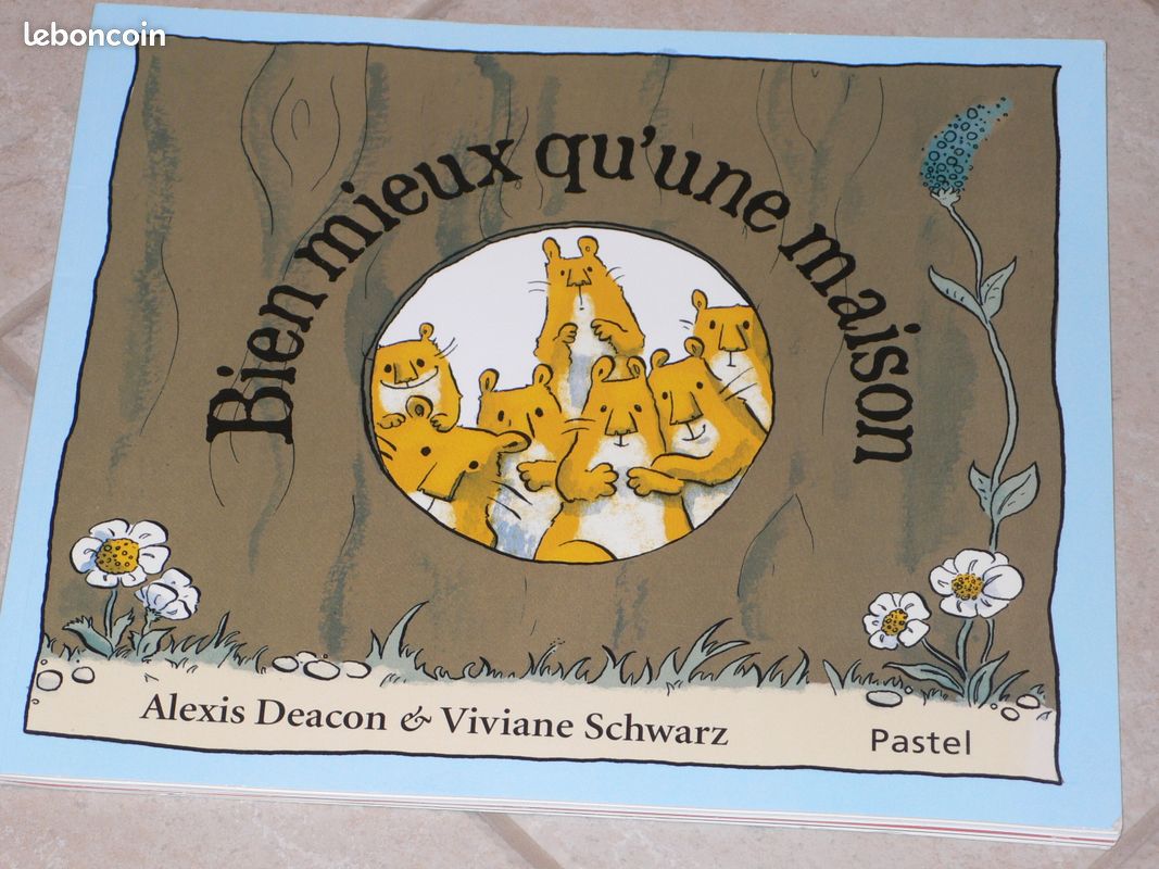 6 à 8 ans : Lot de 4 livres ECOLE DES MAX - Bien mieux qu'une maison - neuf (image 2)