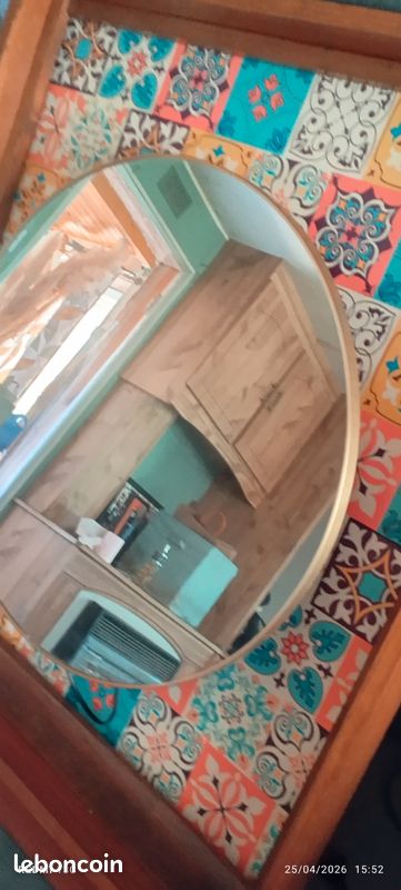 Grand miroir vintage (image 9)