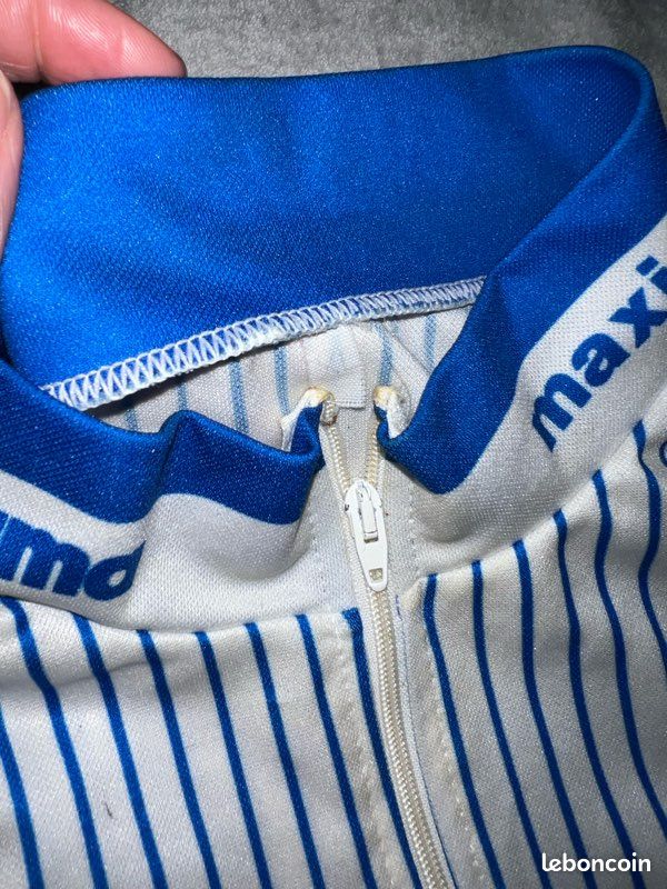 Maillot Cycliste Vintage Nalini Casto Castorama 1994 - Taille M, Porté Par Thierry Marie, Collection Cyclisme