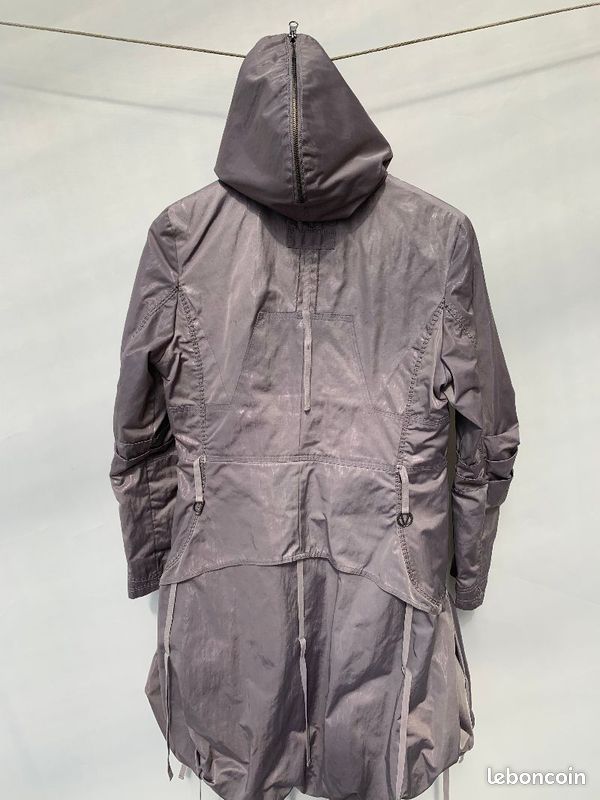 Imperméable Et Compagnie Beige doré T44 (image 3)