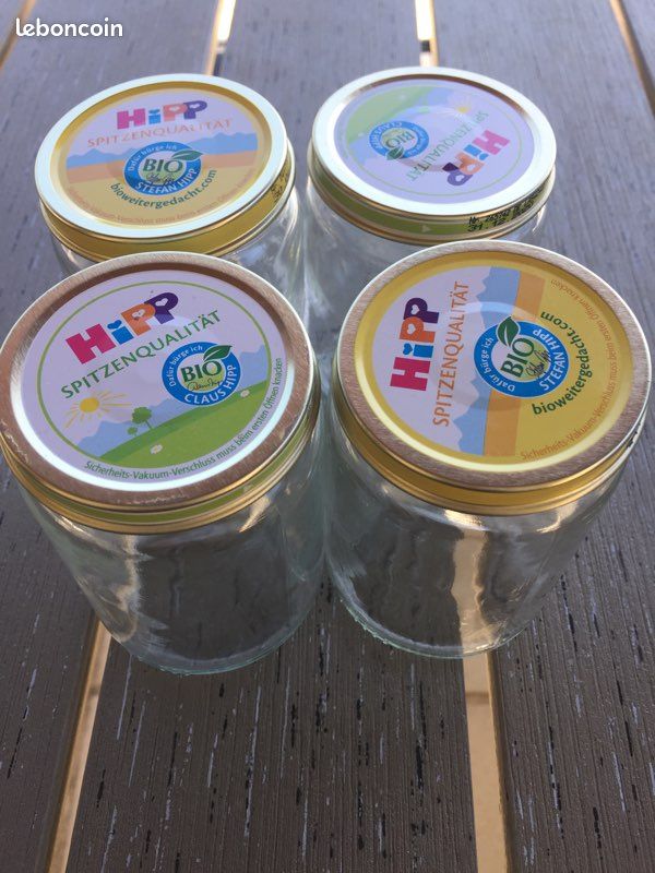 Petits pots pour bébé très bon état (image 1)