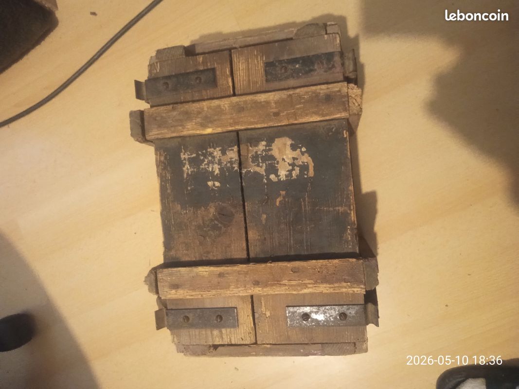 Coffret en bois pour munitions vintage (image 4)