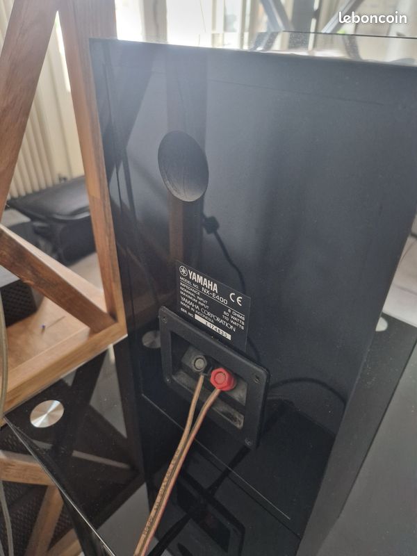 2 Enceintes Fixes Yamaha Model NX-E400 Noir (image 5)