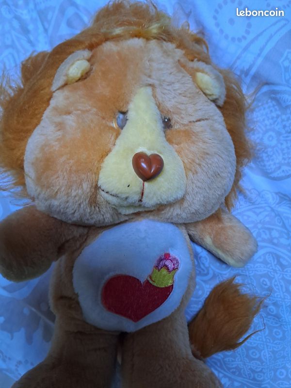 BISOUNOURS LOYAL HEART DOG Care Bears cousins vintage années 80