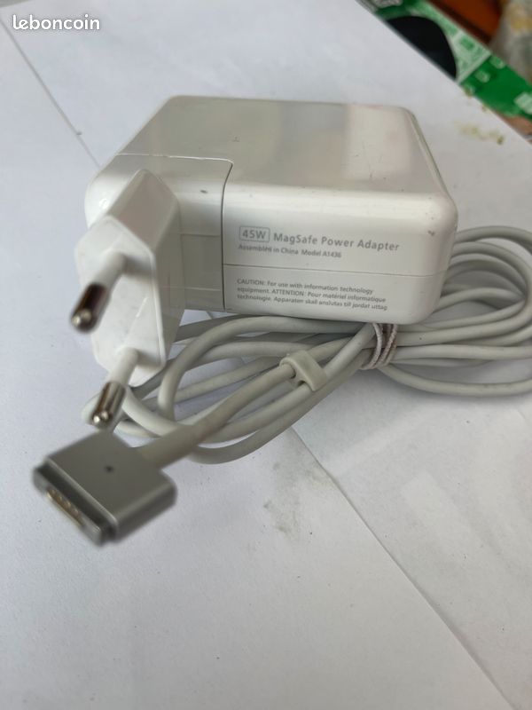 Chargeur Adaptateur secteur MagSafe 45 W Apple (pour MacBook