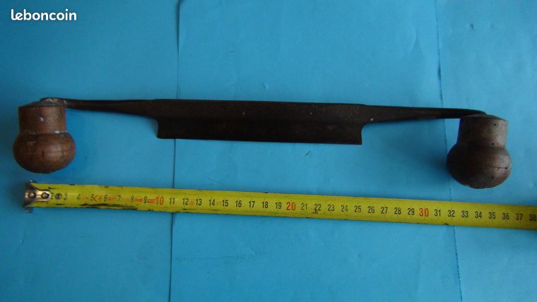 Ancienne Plane Ou Rabot à Tirer N°3 – Acier Fondu, Fabriqué En France