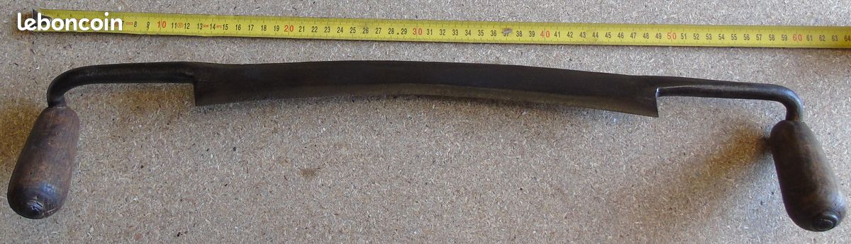 OUTIL ANCIEN - PLANE DE MENUISIER CHARPENTIER - PEUGEOT FRERES EUR 12