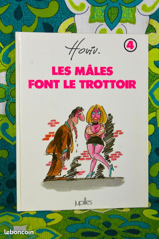 BD ''Les mâles font le trottoir'' Hoviv 1985 (image 1)