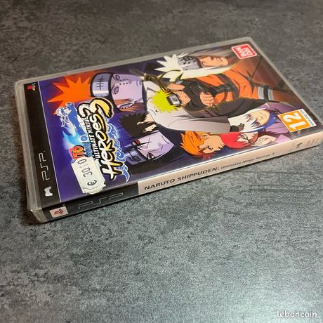 Naruto Shippuden Ultimate Ninja Heroes 3 Sur PSP - Complet, VF, Très Bon état