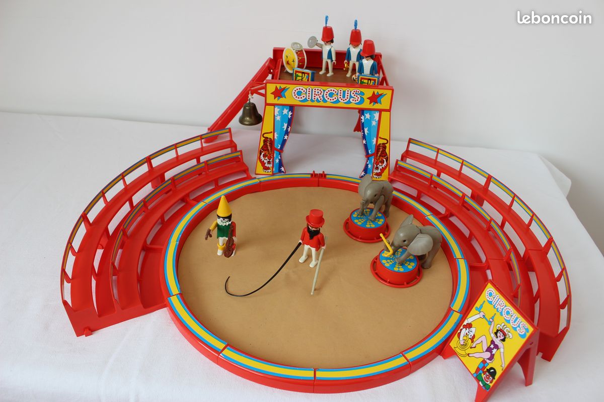 LOT D ANNIMAUX De La Savane Éléphants Lions Zoo Playmobil Vintage EUR