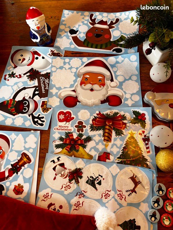 Lot Noël 🎄 décoration fenêtres (image 1)
