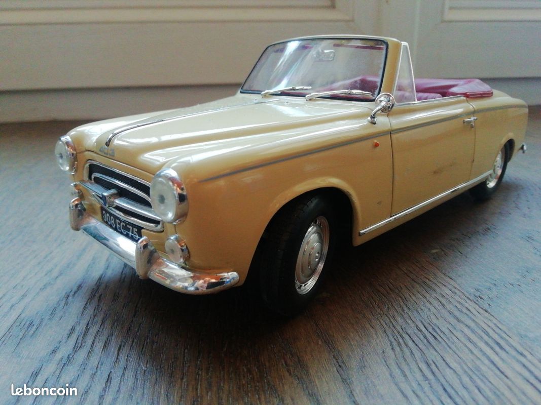 PEUGEOT 1/18 SOLIDO CABRIOLET GRAND LUXE ETAT