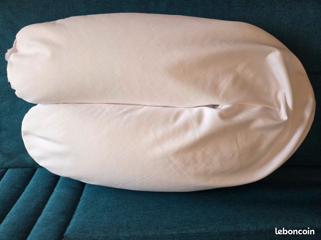 Coussin d'allaitement multirelax éponge microfibre - vert sauge - Tinéo (image 11)