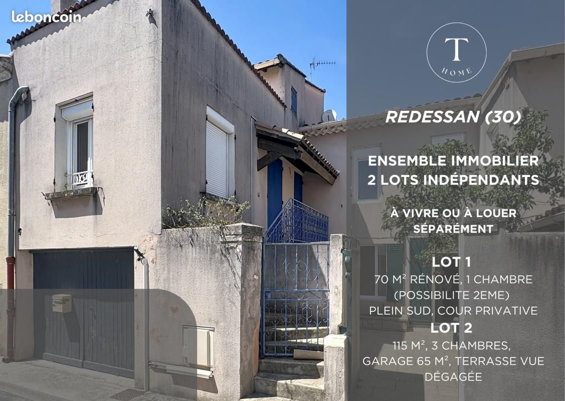 Maison 7 pièces 185 m² · à Redessan · 185 m² · 295 000 €