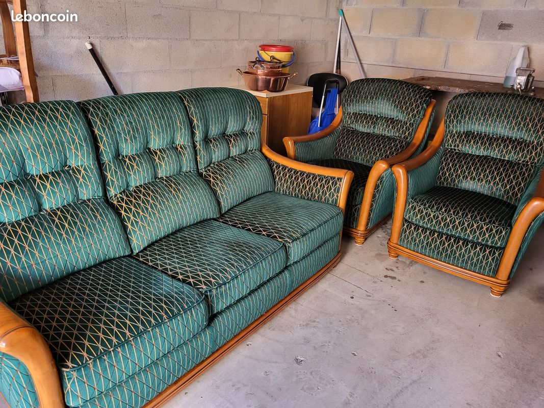 Canapé, fauteuils (image 1)