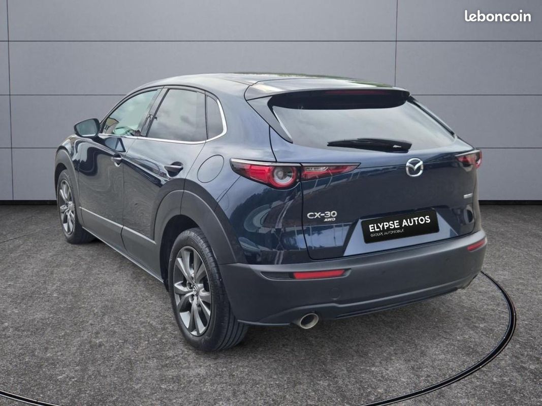 Mazda CX-30 2.0 e-SKYACTIV-X M-Hybrid 186ch 4x4 Exclusive Cuir Pure White Bose (image 5)