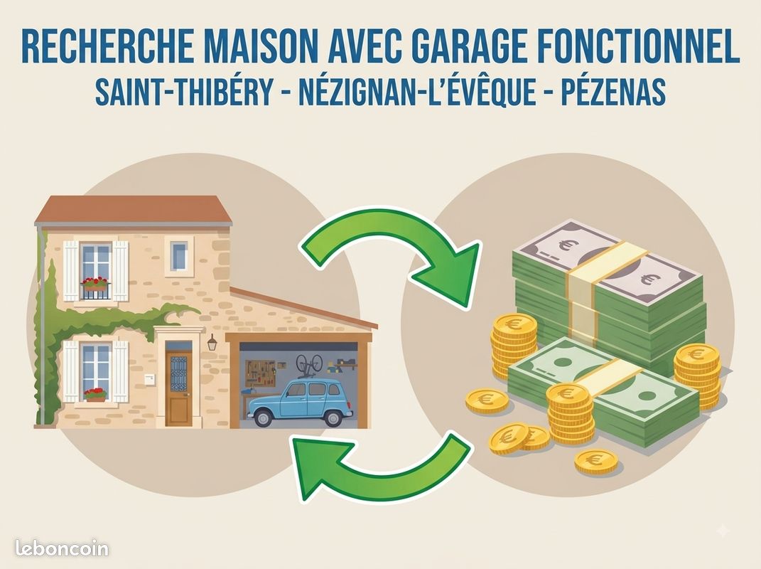 Maison 4 pièces 85 m² · à Saint-Thibéry · 85 m² · 160 000 €