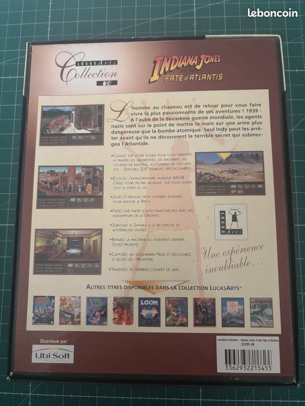 Indiana Jones And The Fate Of Atlantis: The Graphic Adventure