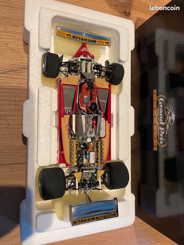 FERRARI: A 1:18 scale Exoto Ferrari 312T4 #12, as driven by Gilles Villeneuve, 1979 United