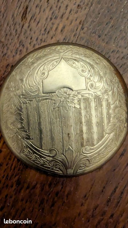 Cadre De Montre à Gousset Ancien – Pièce D'horlogerie éclatée, Mécanique Manuelle, Bon état Vintage