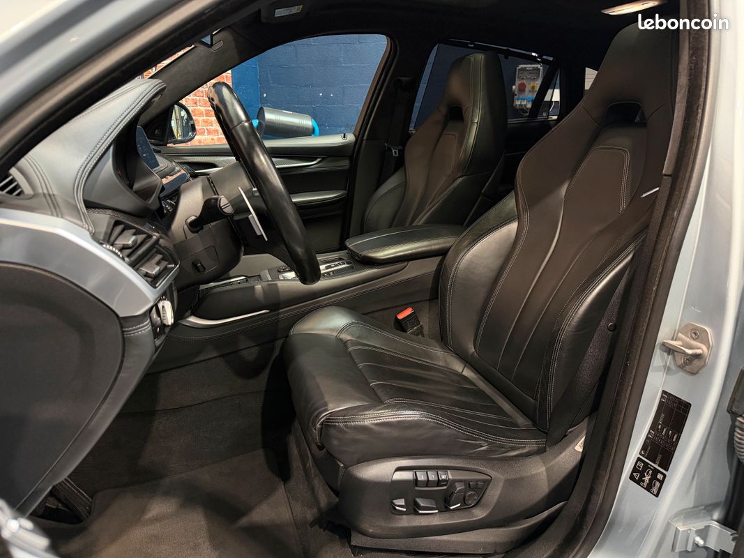 BMW X6 M 575ch BVA8 4.4 XDRIVE ( X6M ) - CARBONE / H&K / LASER / HUD - IMMAT FRANCAISE (image 7)