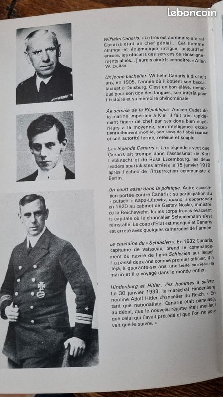 Livre ancien d'André Brissaud "canaris" (image 4)