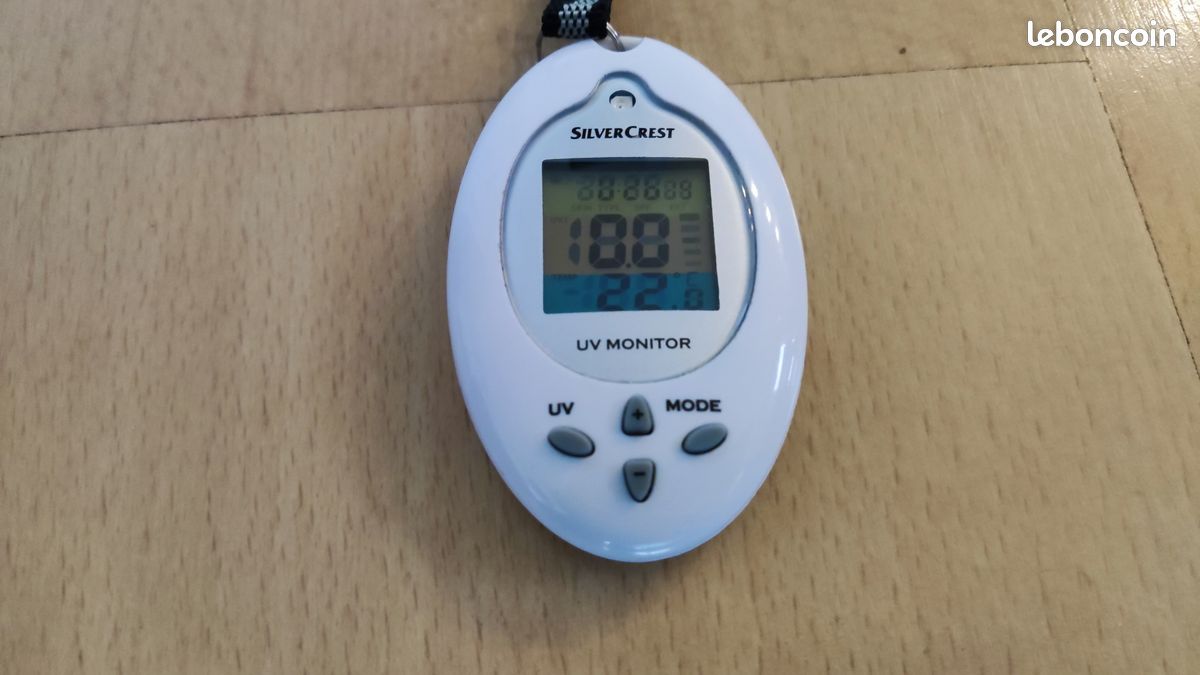 Moniteur d'exposition UV SilverCrest avec alarme et écran LCD (image 1)