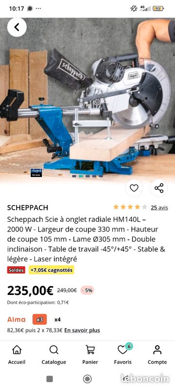 Scie à onglet (image 2)
