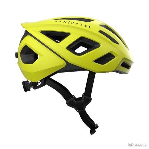 Casque velo route jaune fluo - neuf - (image 8)