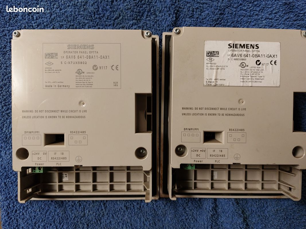 SIMATIC PUPITRE OPERATEUR 6av6 641 oba11 oax1 (image 3)