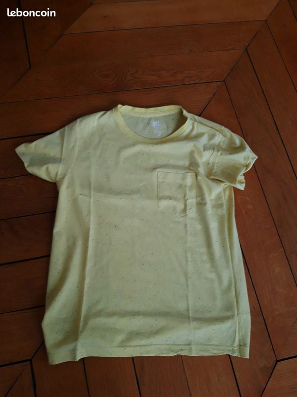 Tee-shirt fond vert ou fond orangé et grand choix autres modèles et couleurs (image 4)