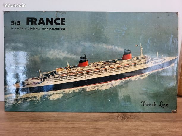 Le Nouveau Paquebot France - Brochure Originale 1912 Compagnie Générale Transatlantique
