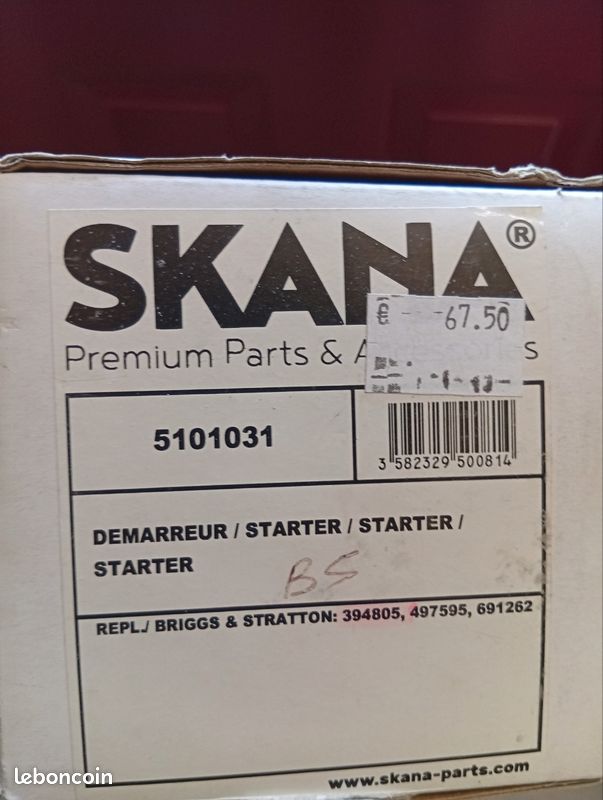 Démarreur SKANA (Pour moteur briggs & stratton) (image 4)