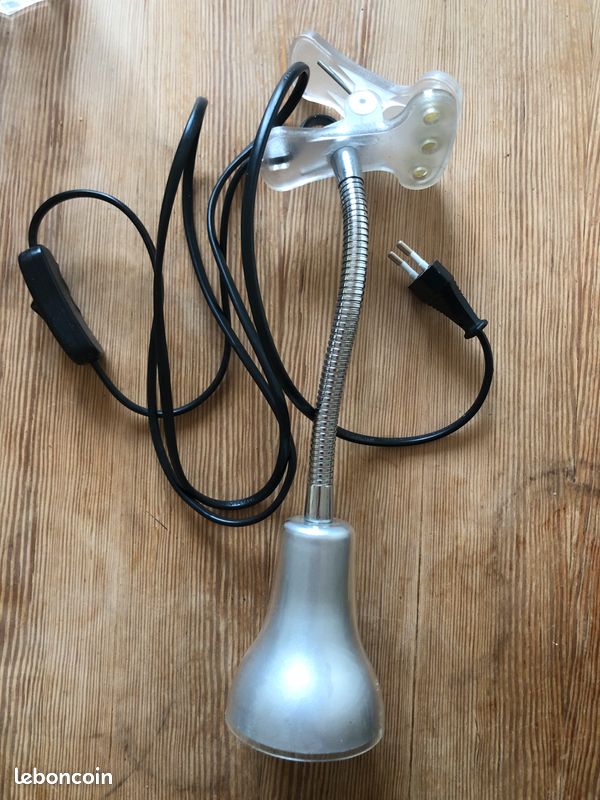 Lampe à pince flexible (image 1)